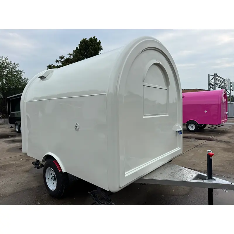 Klasszikus Round Dome Food Trailer