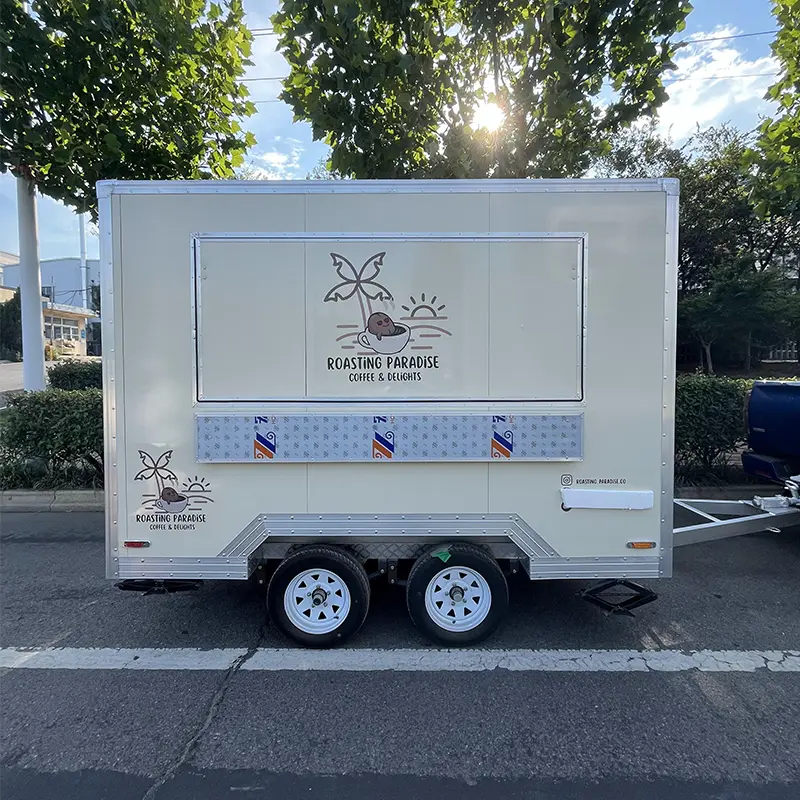 Kereskedelmi Full Kitchen Mobile Trailer