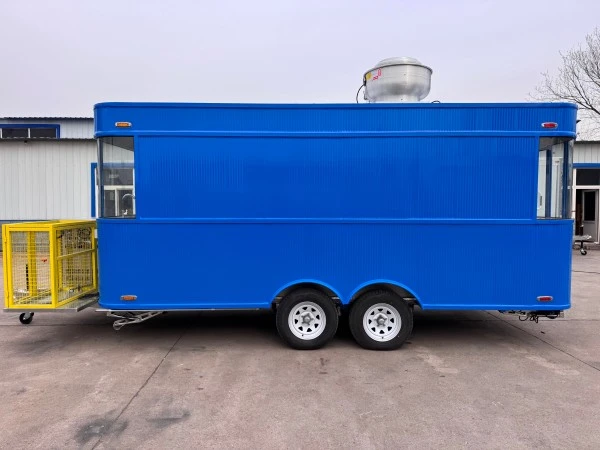 Street View Mobile Concession Food Trailer